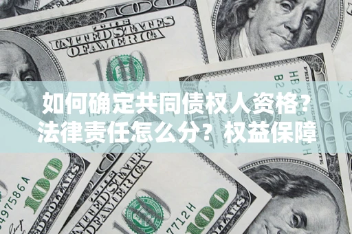 济南如何确定共同债权人资格？法律责任怎么分？权益保障技巧揭秘！