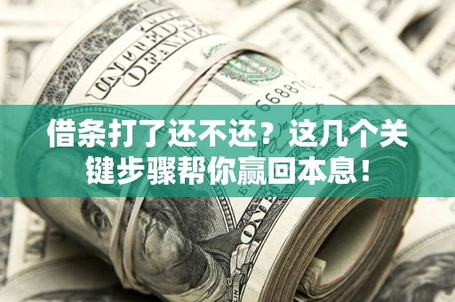 济南借条打了还不还？这几个关键步骤帮你赢回本息！