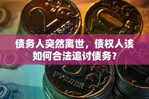 济南债务人突然离世，债权人该如何合法追讨债务？