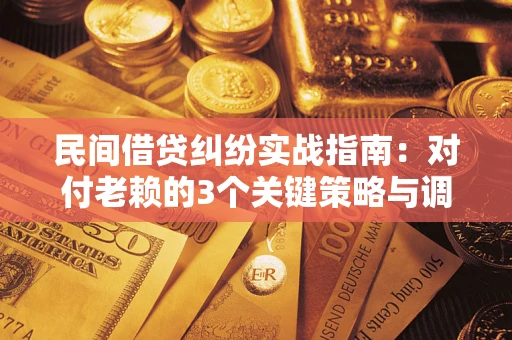济南民间借贷纠纷实战指南：对付老赖的3个关键策略与调解盲区解析
