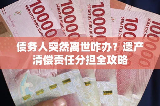 济南债务人突然离世咋办？遗产清偿责任分担全攻略