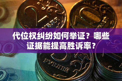 济南代位权纠纷如何举证？哪些证据能提高胜诉率？