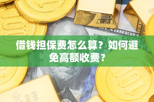 济南借钱担保费怎么算？如何避免高额收费？